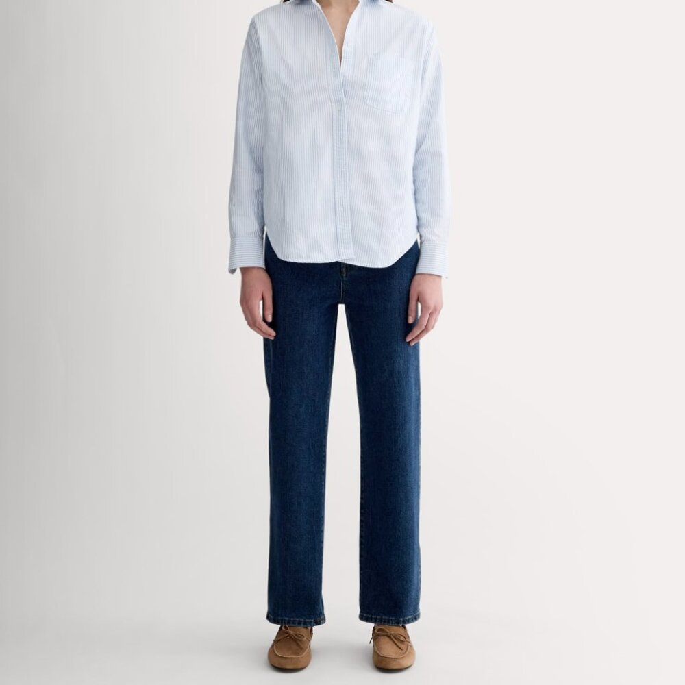 Everlane Women's Way-High® Jean in Vintage Indigo, Size 25, Cotton